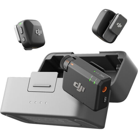 DJI Mic Mini (2 TX + 1 RX + boîtier de chargement)